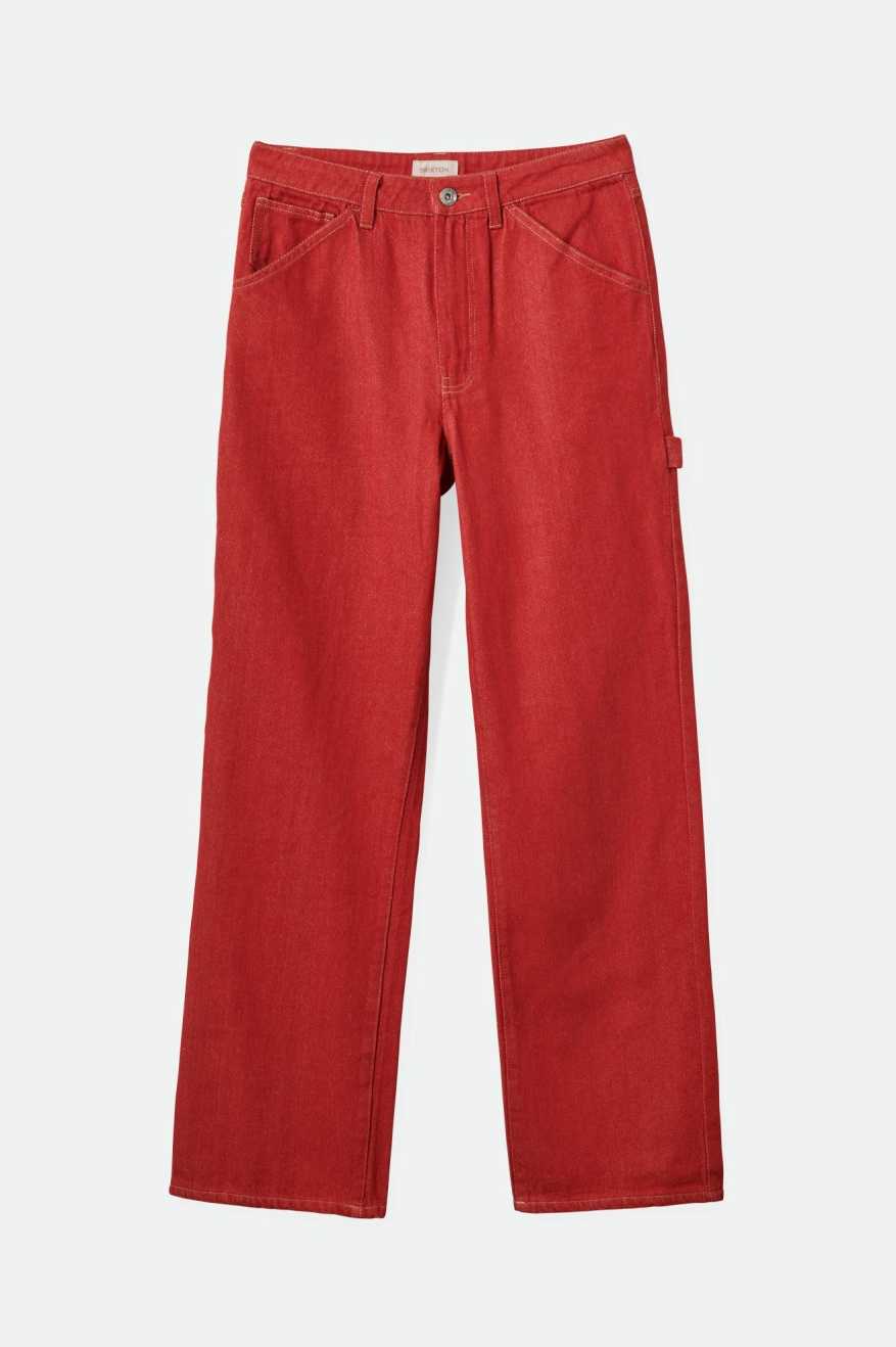 
       Brixton Women&#39;s Essex Painter Pant - Mars Red | Main
     