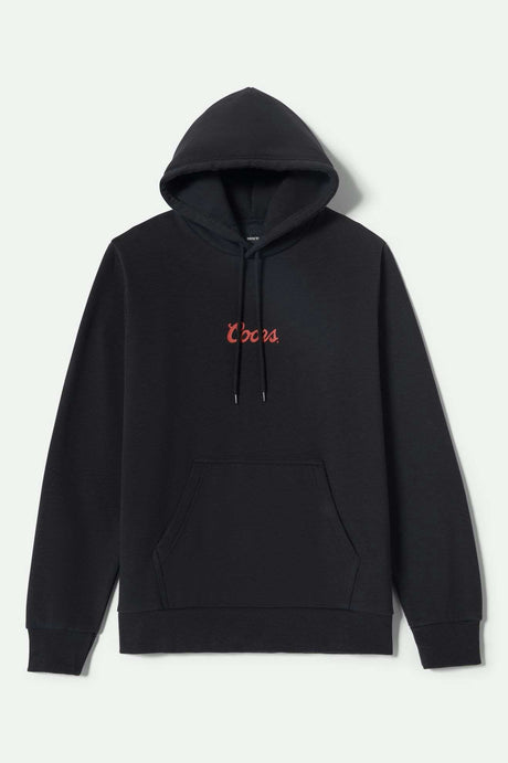 Brixton Men's Coors Range Hoodie - Black | Main