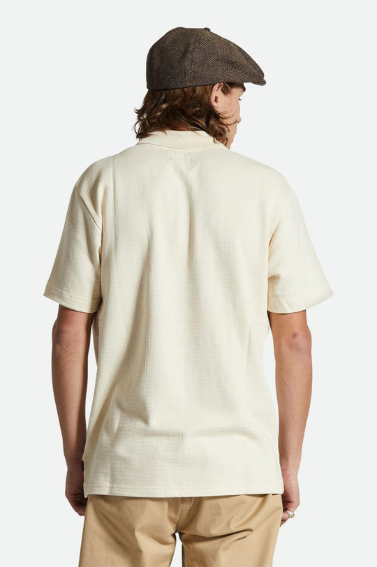 
       Brixton Waffle S/S Polo - Whitecap
     