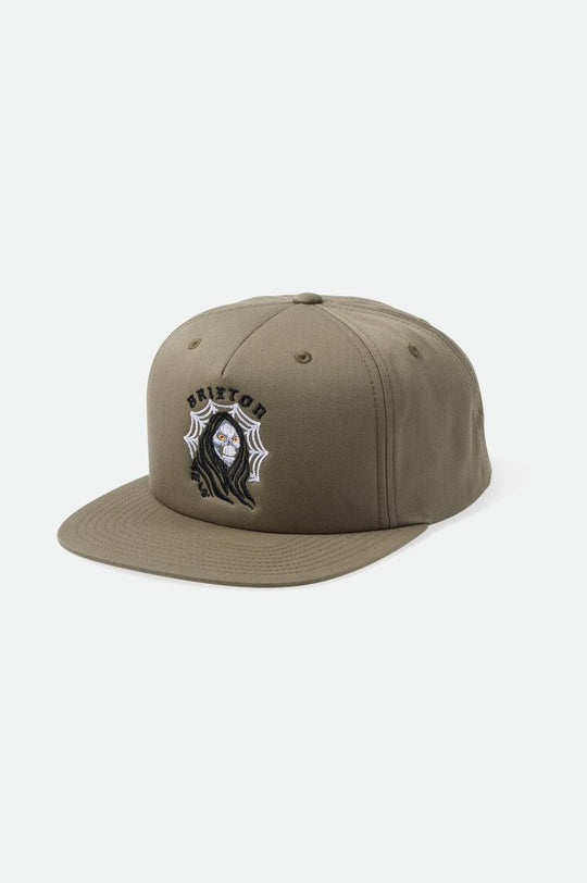 
       Brixton Reaper MP Snapback - Olive Surplus
     