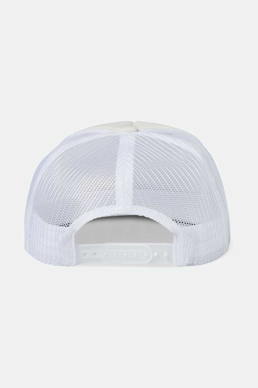 
       Brixton Barona Foam Netplus Trucker Hat - Off White/Off White
     