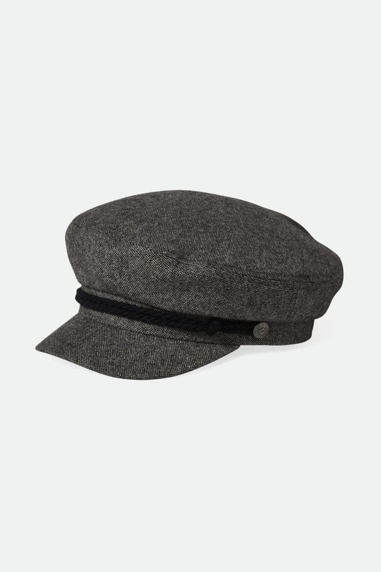 
       Brixton Fiddler Fisherman Cap - Grey/Black
     