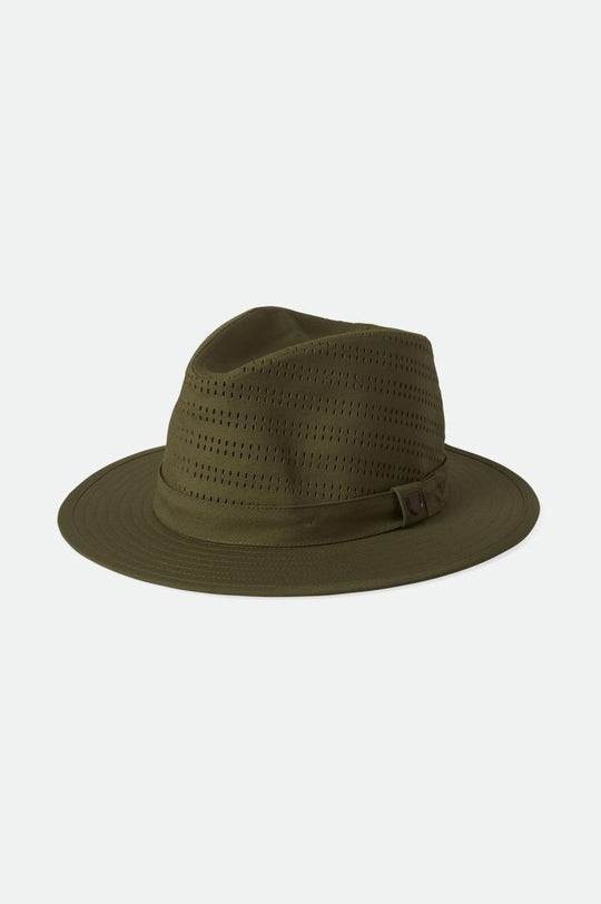 
       Brixton Messer Coolmax Fedora - Olive Surplus
     