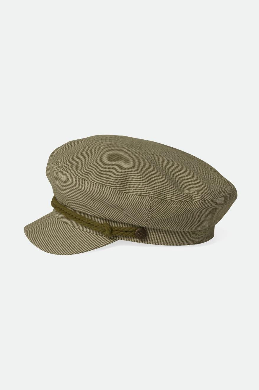 
       Brixton Fiddler Fisherman Cap - Sea Kelp/Oat Milk
     