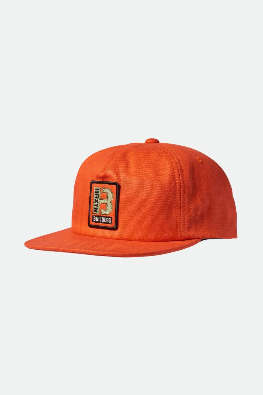 
       Brixton Builders MP Snapback - Orange
     