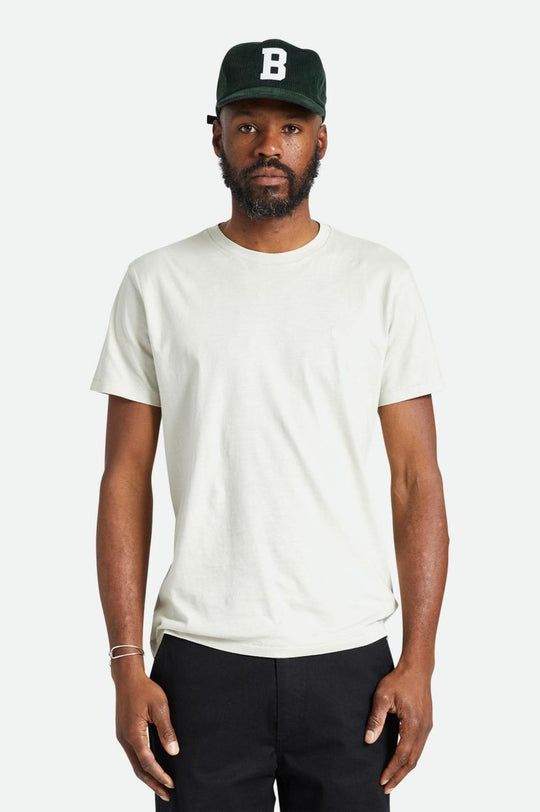 
       Brixton Vintage Reserve S/S Tee - Mineral Grey Vintage Wash
     