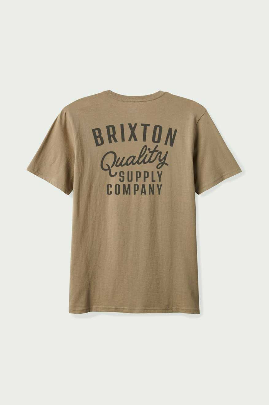 
       Brixton Hubal S/S Tailored T-Shirt - Oatmeal
     