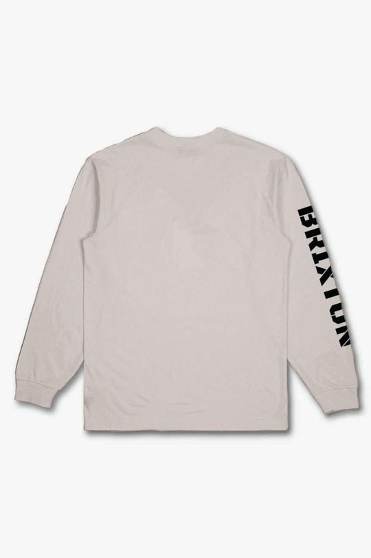 
       Brixton Builders L/S Tee  - Cream
     