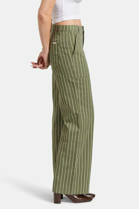 
       Women&#39;s Side Fit | Vintage Military Lightweight Pant - Olive Surplus/Whitecap Pinstripe
     