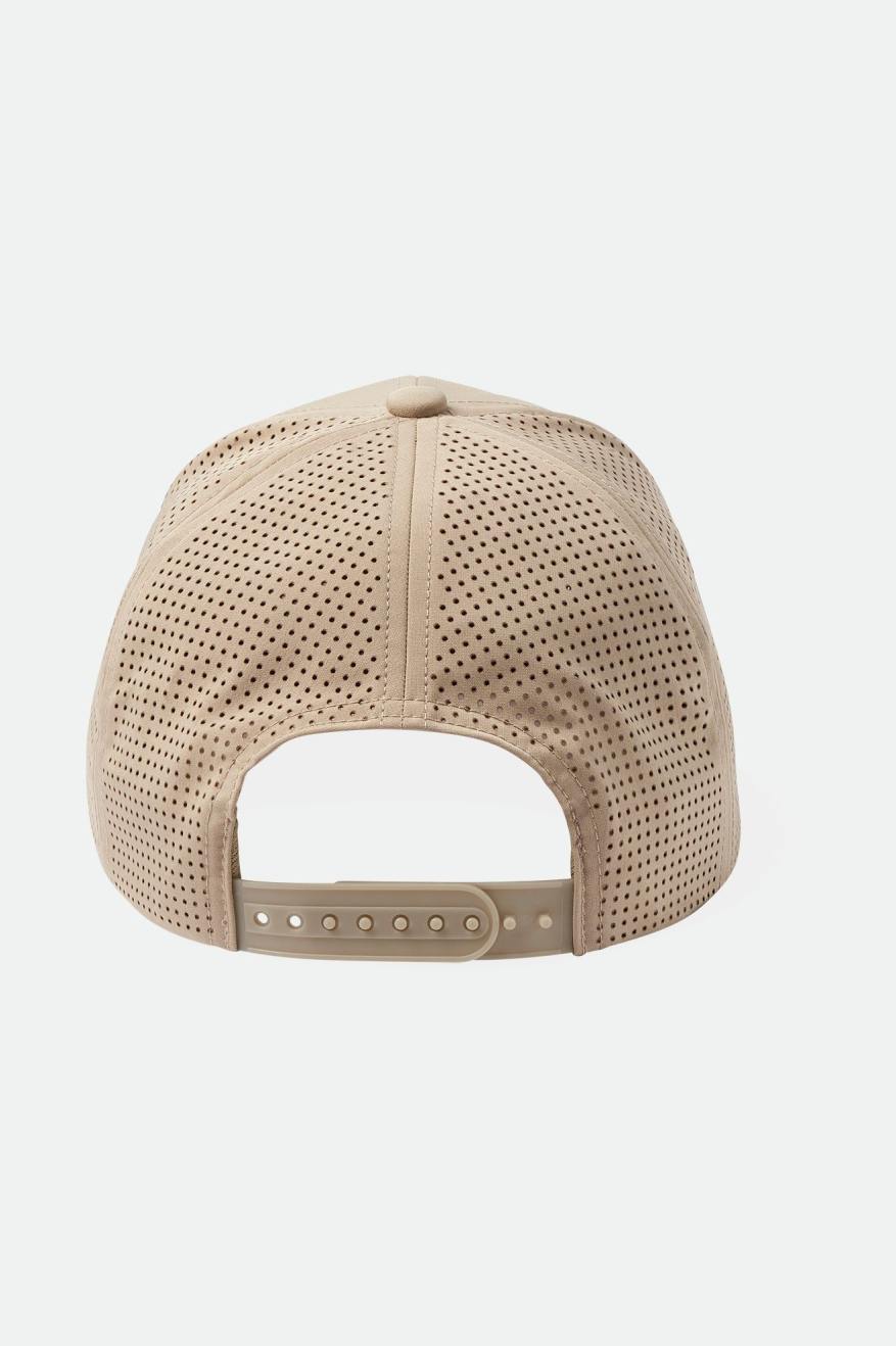 
       Brixton Crest Netplus MP Snapback - Sand/Sand
     