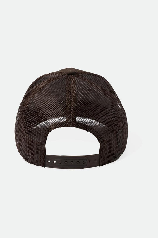 
       Brixton Crest Netplus MP Trucker Hat - Dark Earth/Dark Earth
     