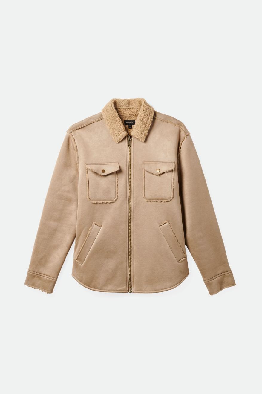 
       Brixton Durham Reserve Vegan Shearling Jacket - Sand
     