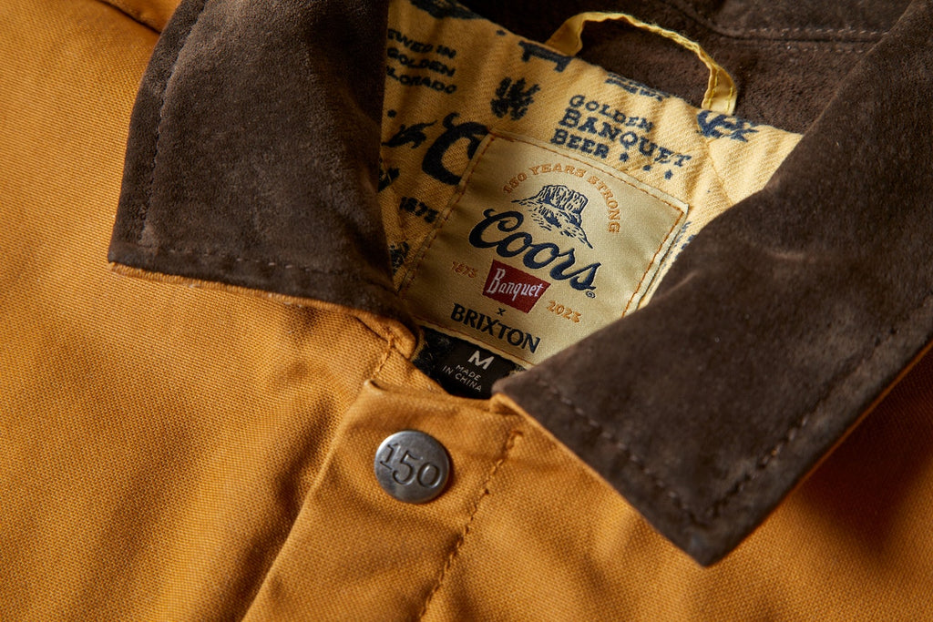 Brixton Coors 150 Durham Lined Jacket - Golden Brown