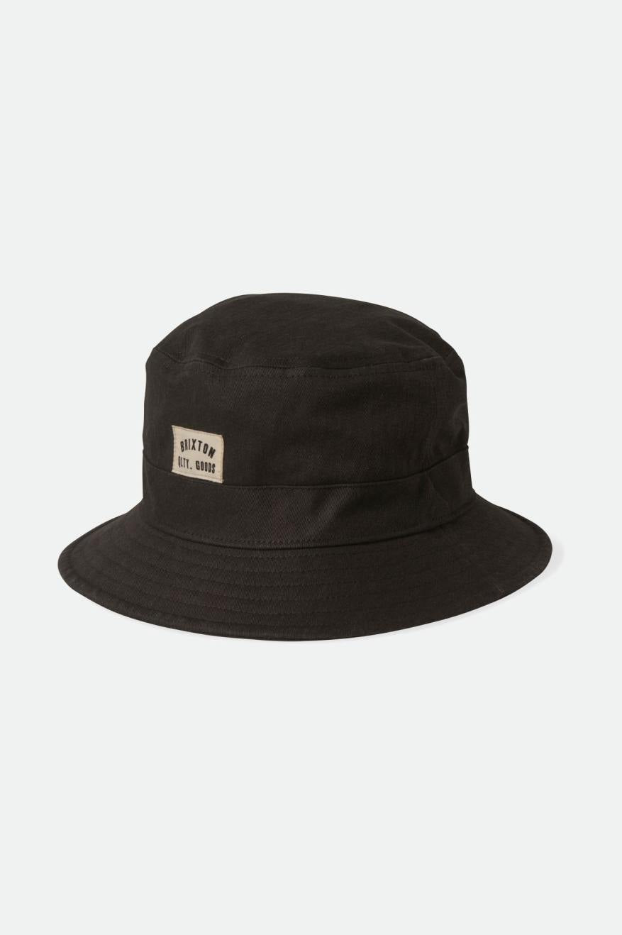 
       Brixton Woodburn Packable Bucket Hat - Black Sol Wash
     