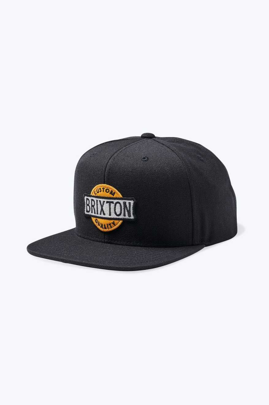 
       Brixton Wendall Snapback - Black
     