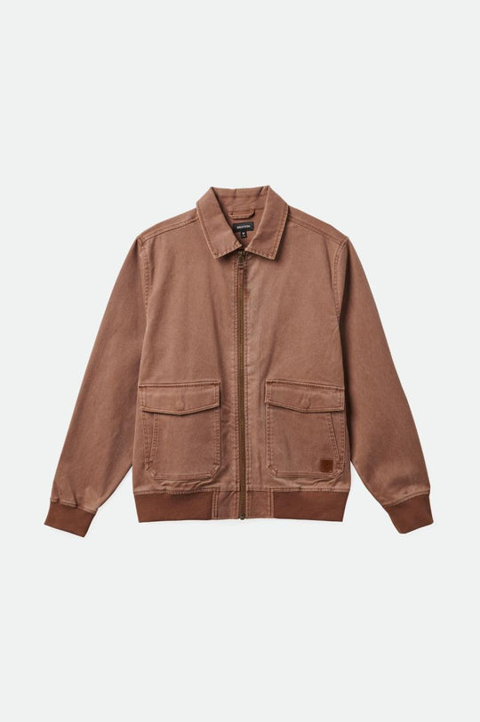 
       Brixton Dillinger Station Jacket - Sepia Sol Wash
     