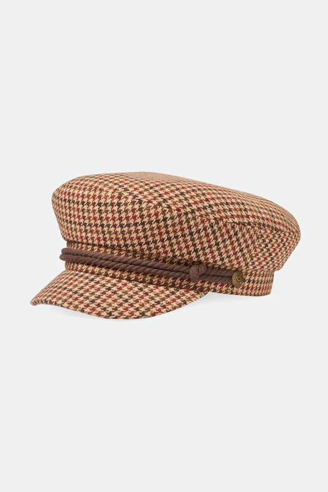 Brixton Unisex Fiddler Fisherman Cap - Tiger's Eye/Brown | Main