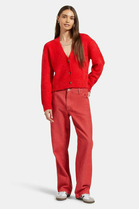 
       Women&#39;s Lifestyle 1 | Essex Painter Pant - Mars Red
     