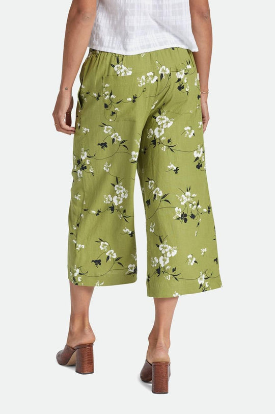 
       Brixton Lanai Linen Wide Leg Pant - Moss
     