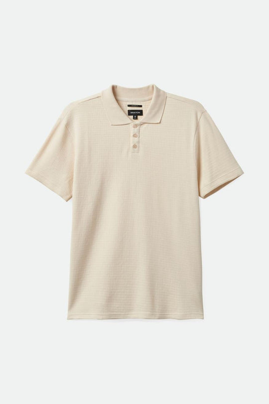 
       Brixton Waffle S/S Polo - Whitecap
     