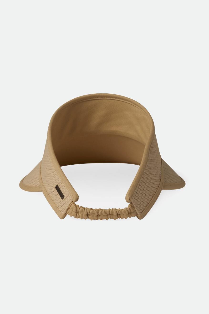 
       Brixton Newport Straw Visor - Natural/Natural
     