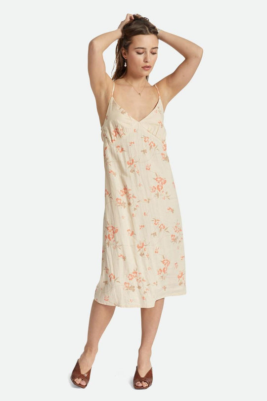 
       Brixton Lanai Linen Midi Dress - Whitecap
     