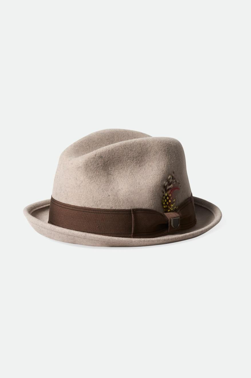 
       Brixton Gain Fedora - Oatmeal
     