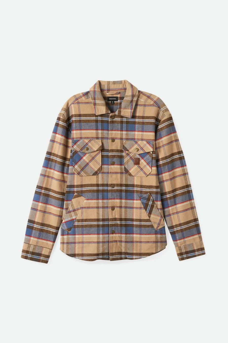 
       Brixton Men&#39;s Durham Jacket - Sesame Plaid | Main
     