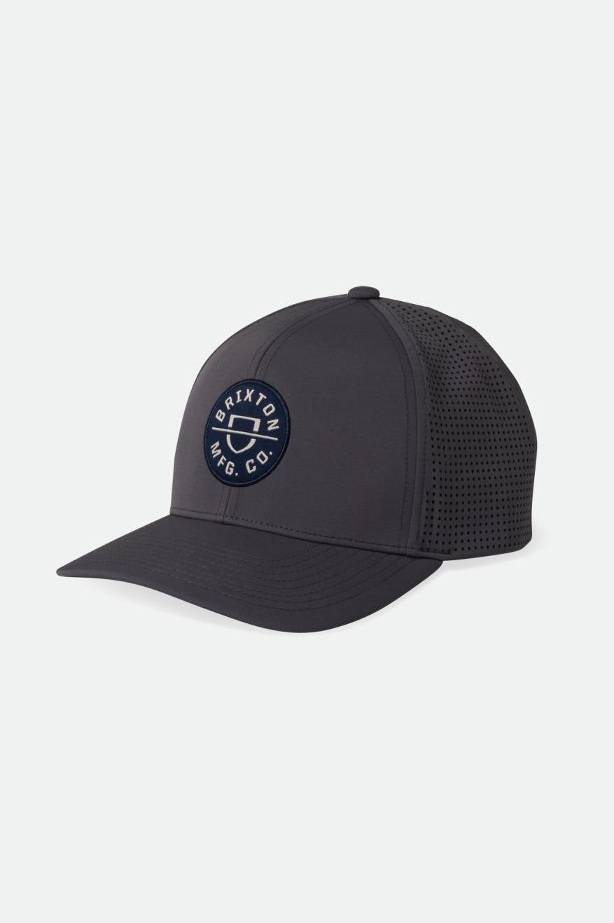 
       Brixton Crest Netplus MP Snapback - Charcoal/Navy
     