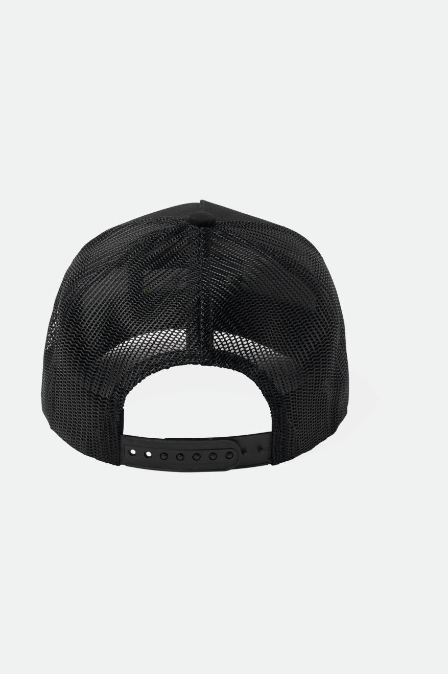 
       Brixton Ky Netplus MP Trucker Hat - Black/Black
     