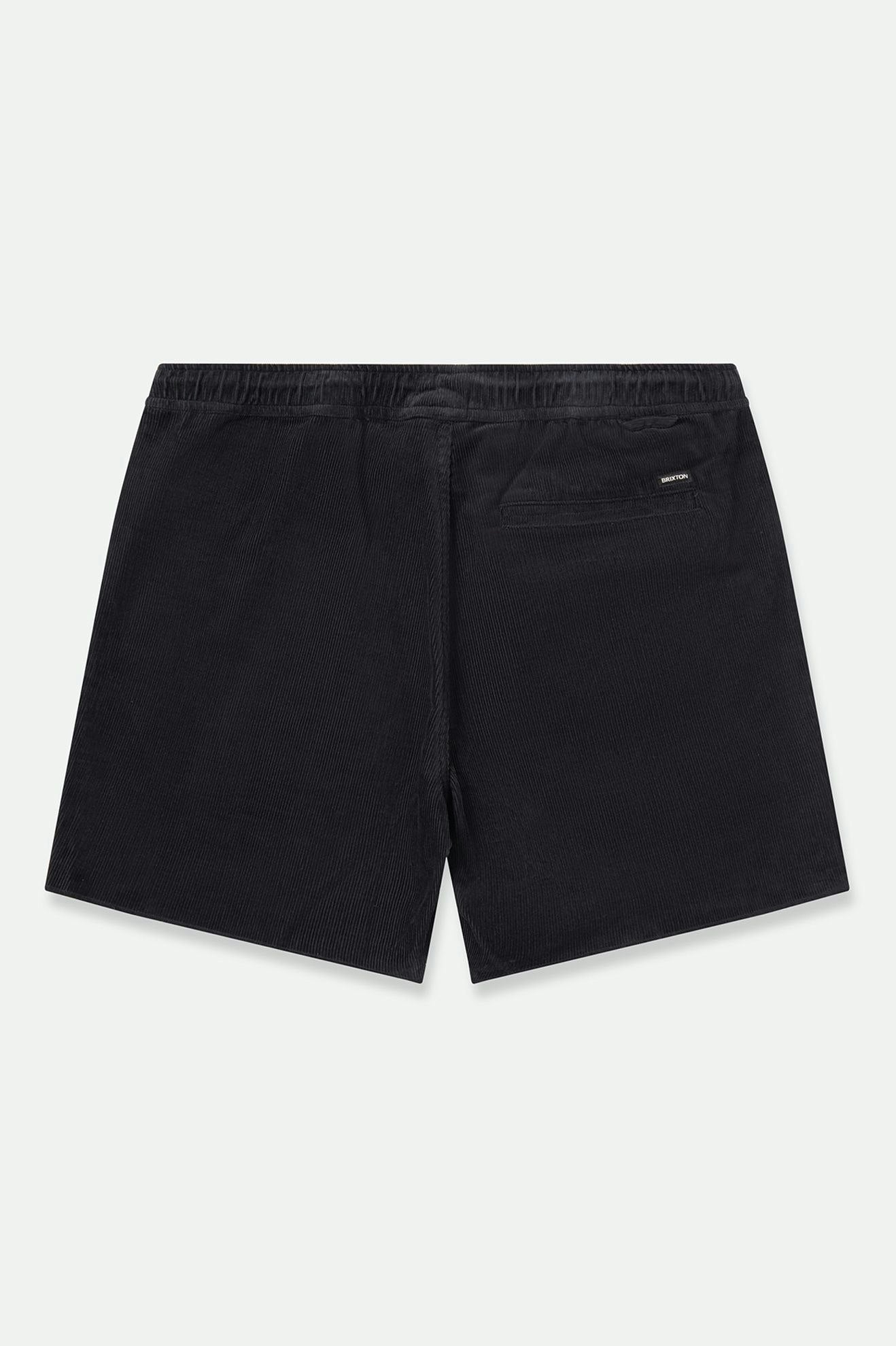 
       Brixton Madrid II Corduroy Short 5&quot; - Black Cord
     