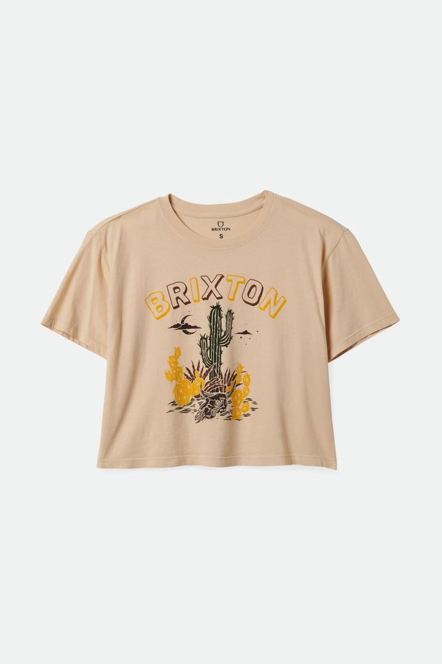 
       Brixton Cactus S/S Boxy Tee - Biscotti
     