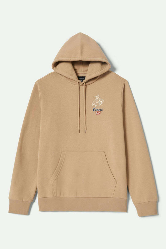 
       Brixton Men&#39;s Coors Colt Hoodie - Sand | Main
     