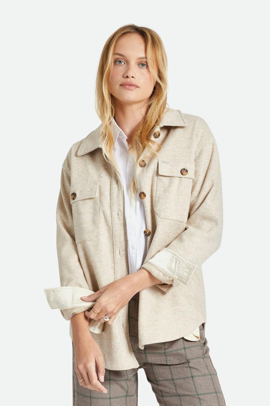 
       Brixton Bagby Shirt Jacket - Sesame
     