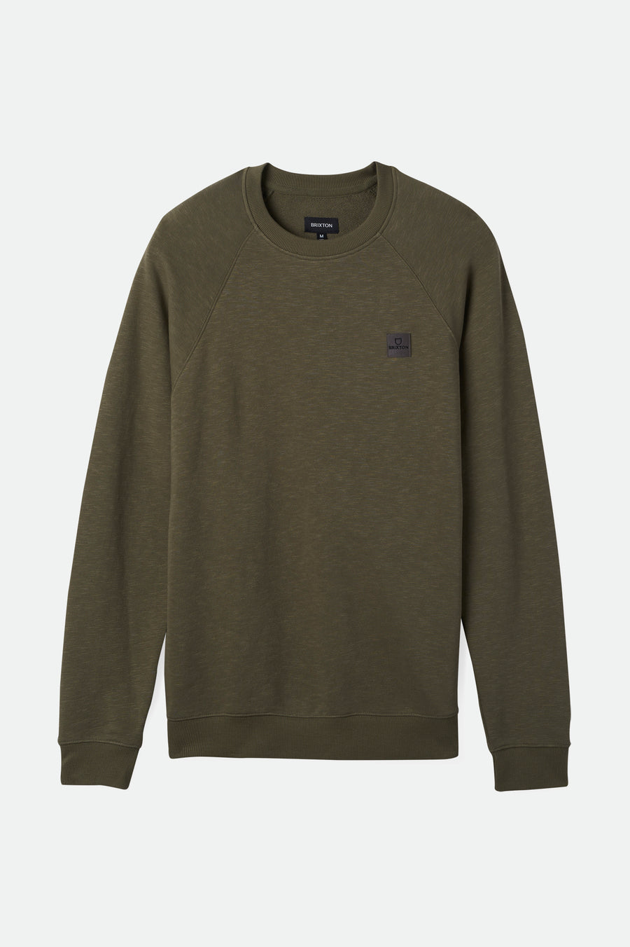 
       Brixton Alpha Square Slub French Terry Crew - Olive Surplus
     