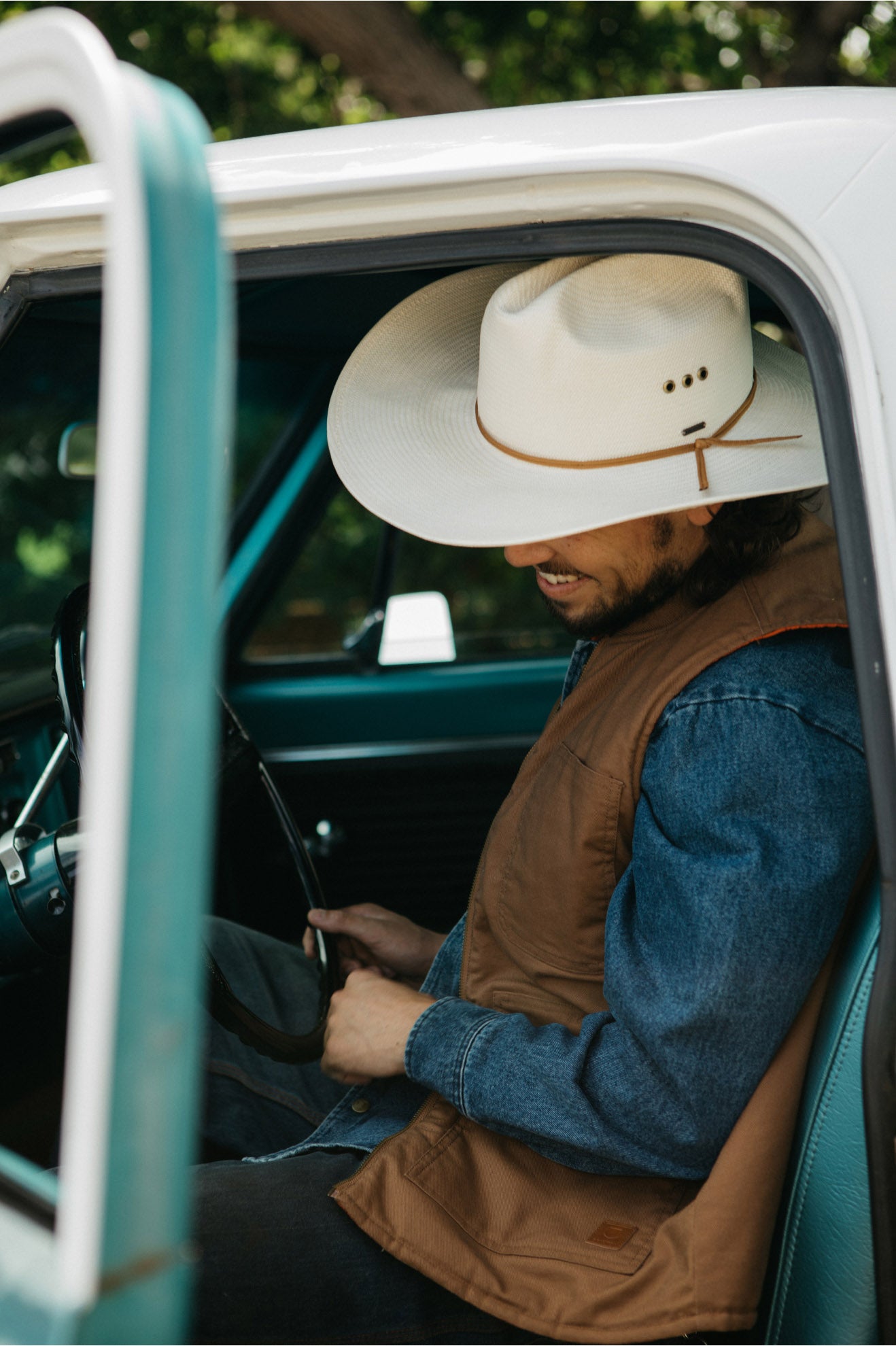 
       Brixton El Paso Straw Reserve Cowboy Hat - Off White
     