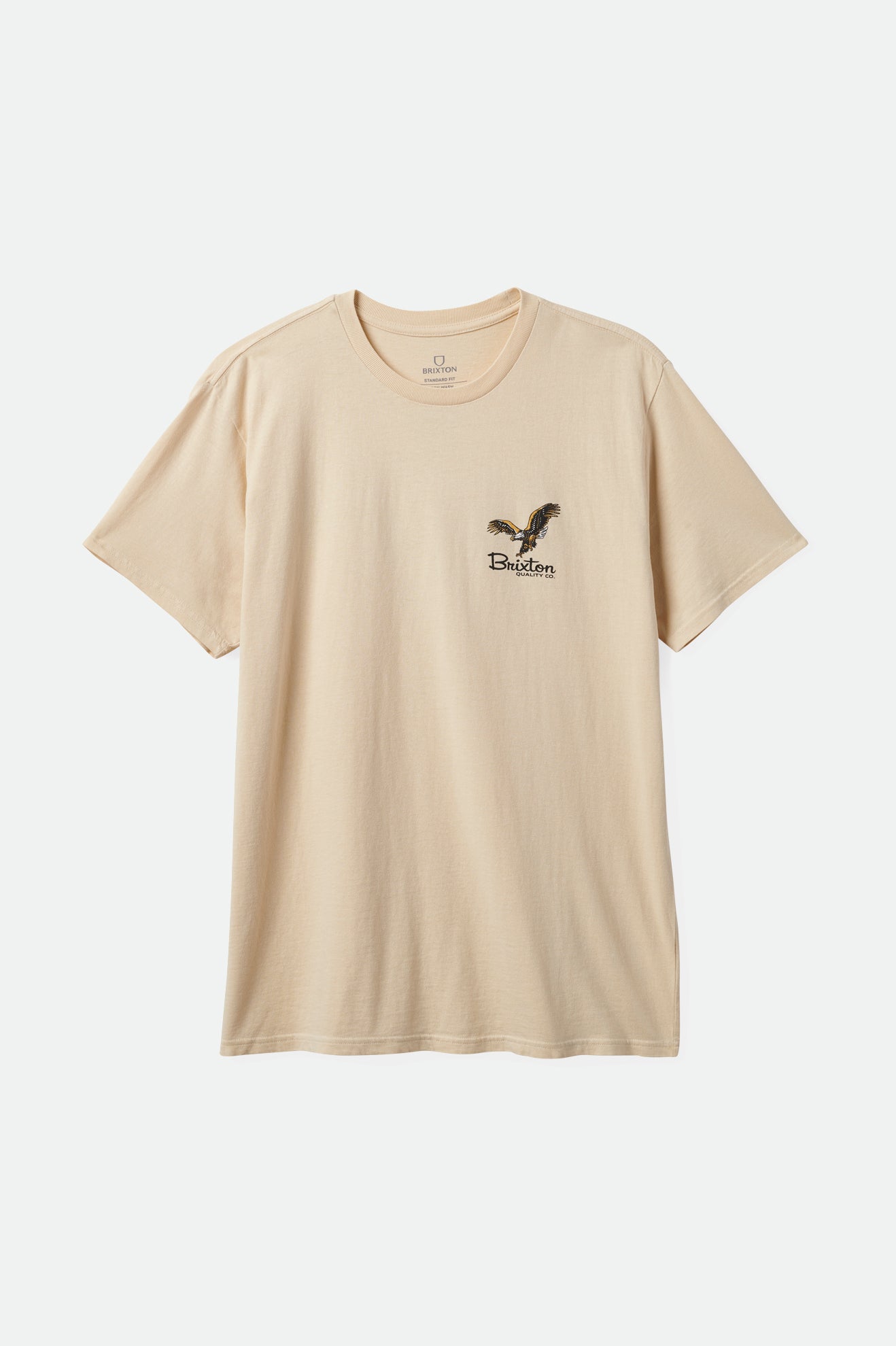 
       Brixton Glacier S/S Standard Tee - Cream Worn Wash
     