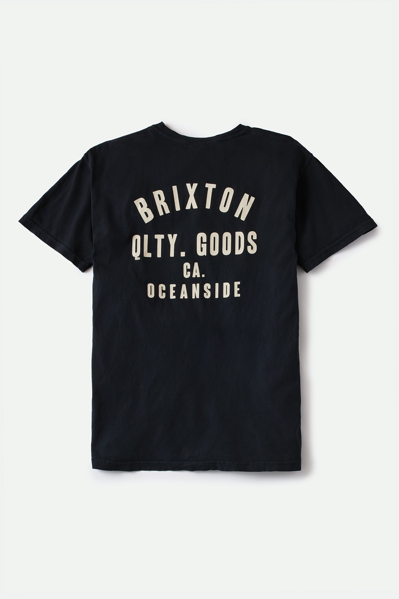 
       Brixton Woodburn Oceanside S/S Standard Tee - Black/Cream
     