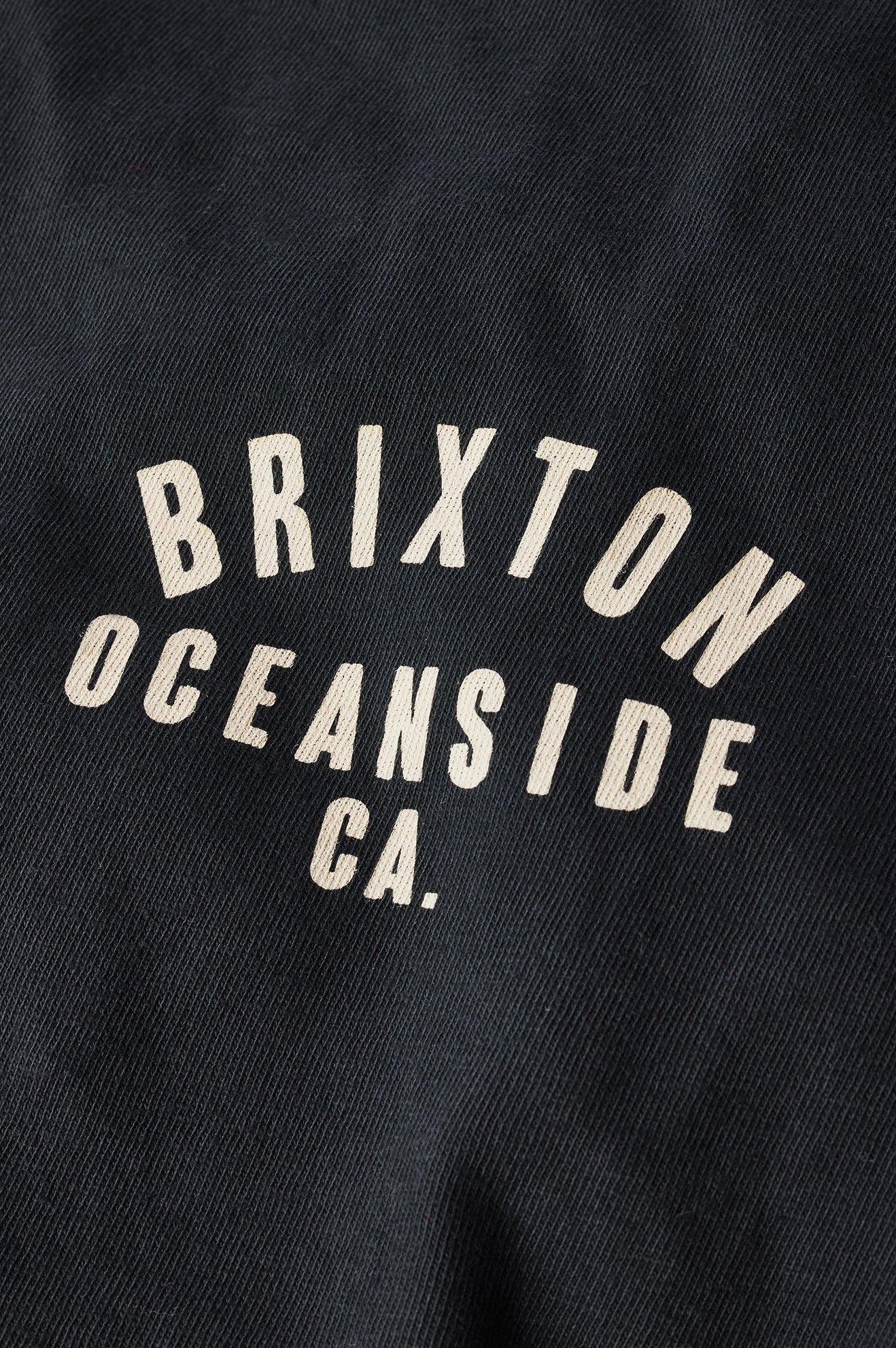 
       Brixton Woodburn Oceanside S/S Standard Tee - Black/Cream
     