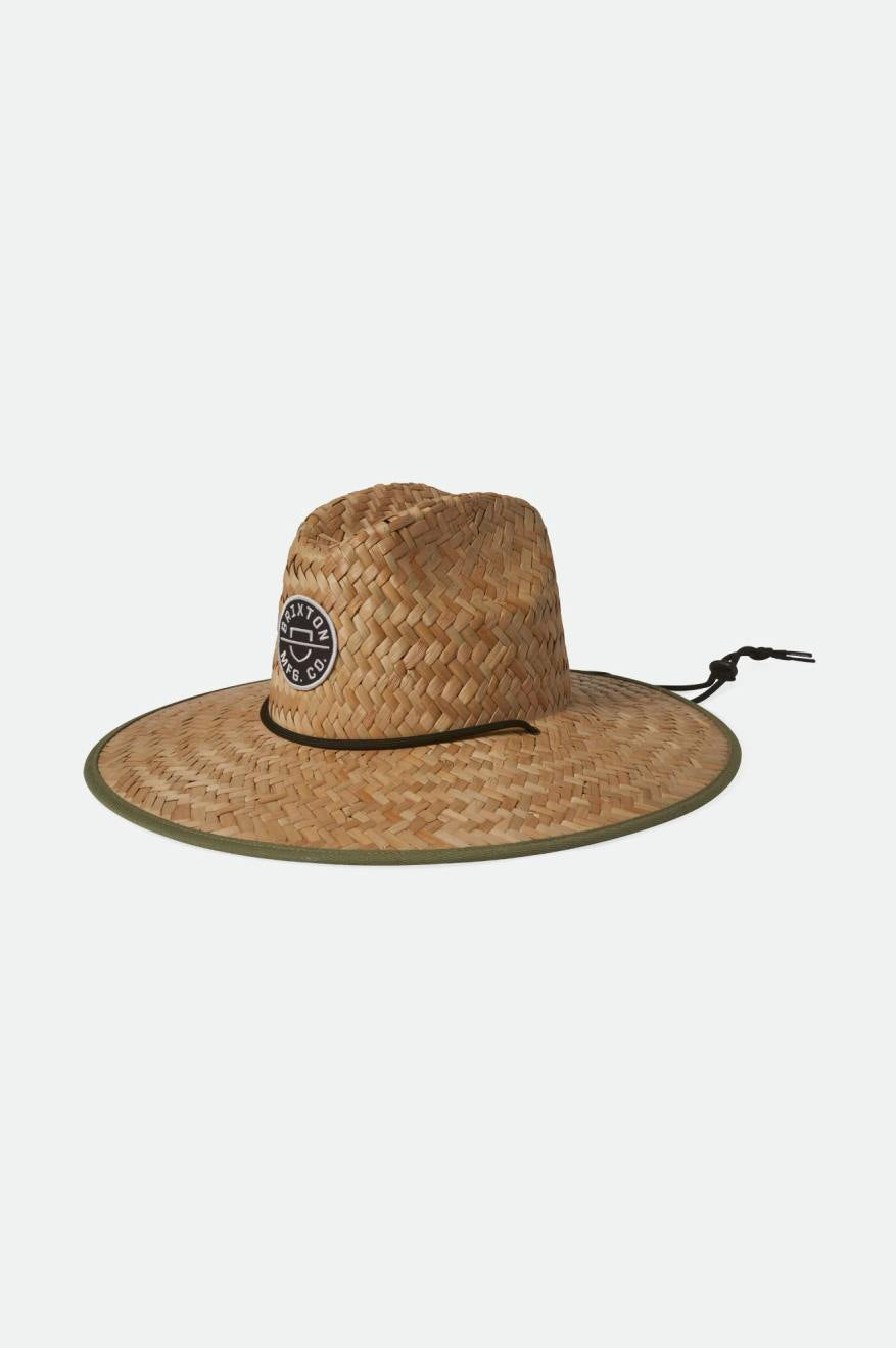 
       Brixton Crest Sun Hat - Tan/Olive Surplus
     