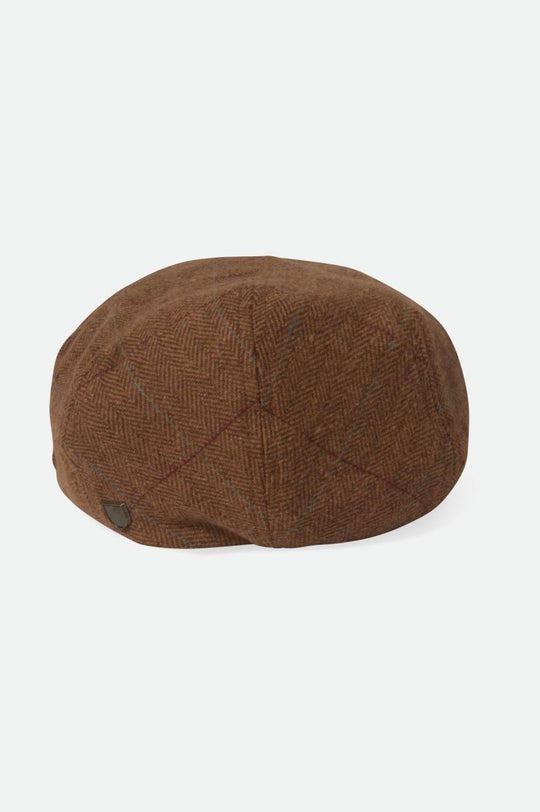 
       Brixton Hooligan Lightweight Flat Cap - Brown/Light Brown
     