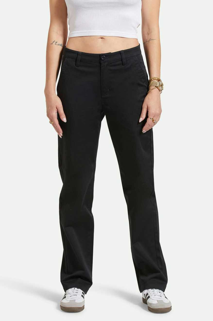 
       Women&#39;s Front Fit | Bedford Pant - Black
     