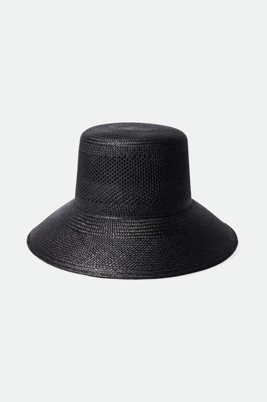 
       Brixton Lopez Panama Straw Bucket Hat - Coronado Black
     