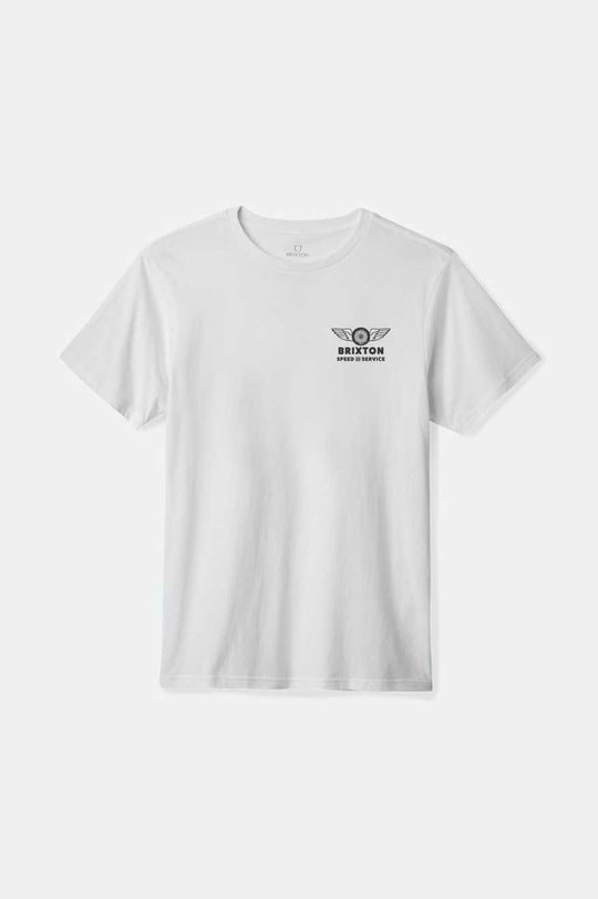 
       Brixton Spoke S/S Standard T-Shirt - White
     