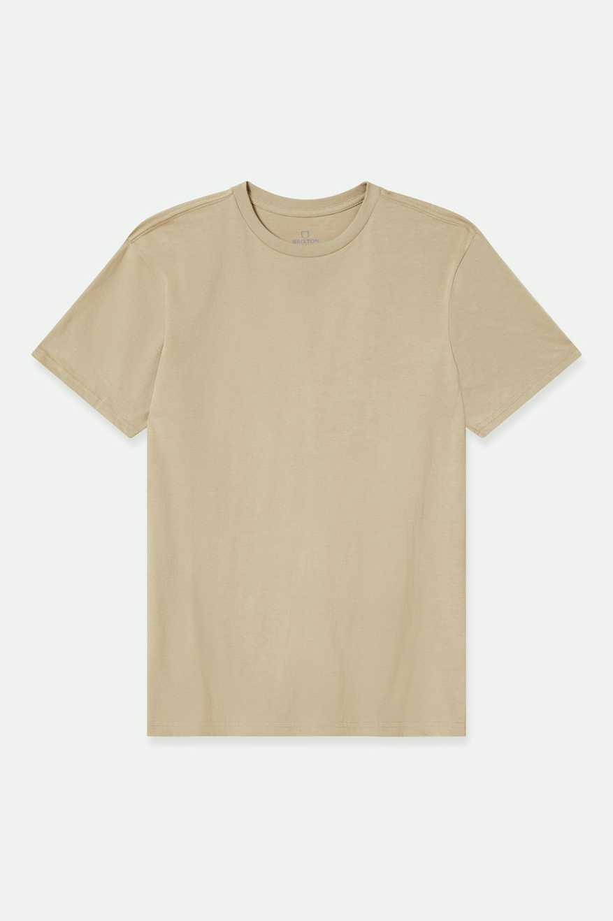 
       Brixton Premium Cotton S/S Tailored T-Shirt - Oatmeal
     