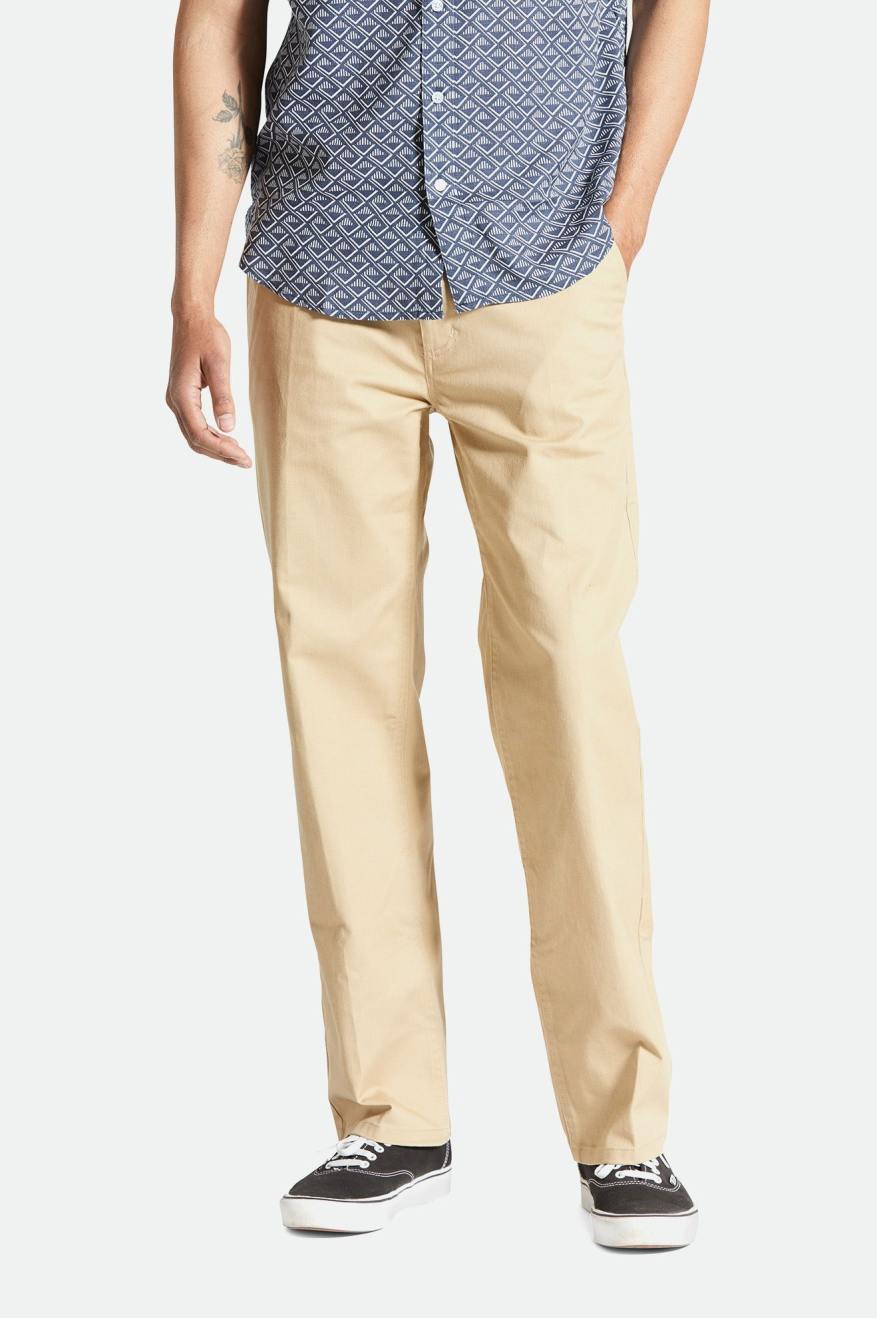 
       Brixton Choice Chino Relaxed Pant - Sand
     