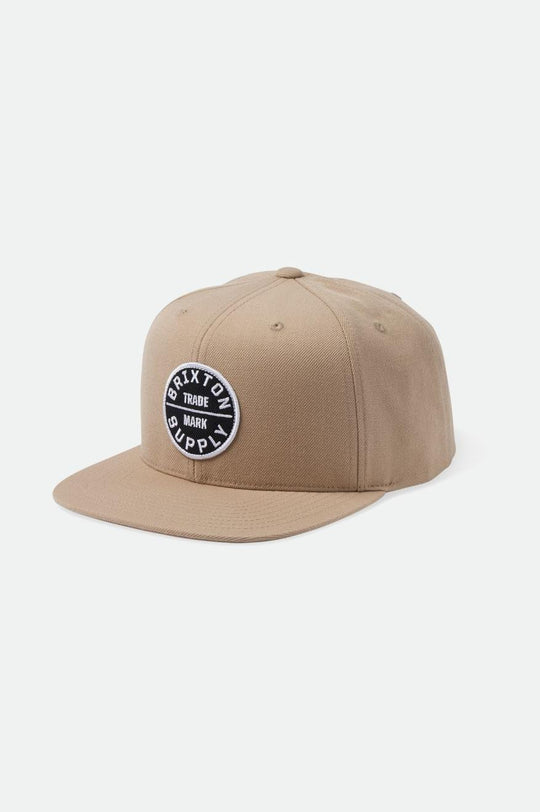 
       Brixton Oath III Snapback - Sand
     