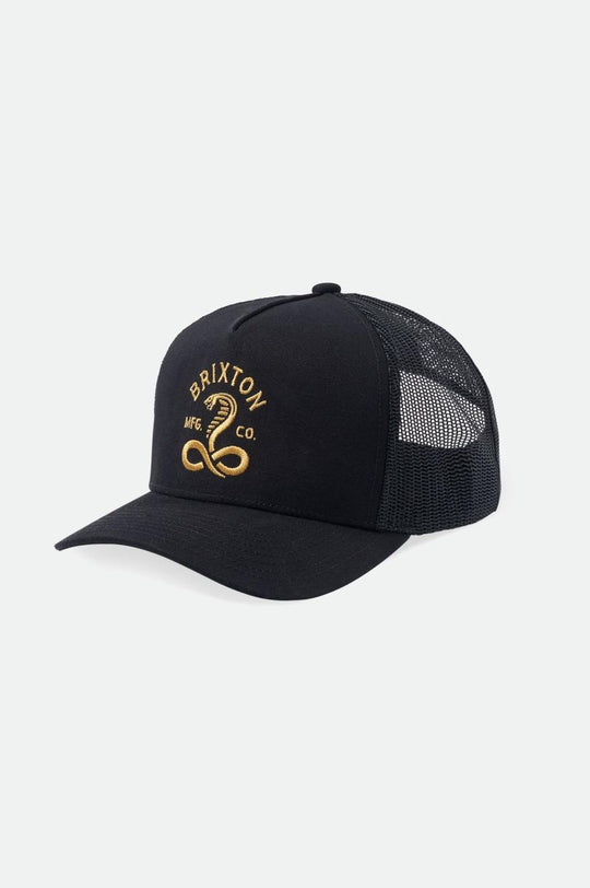 
       Brixton Ky Netplus MP Trucker Hat - Black/Black
     