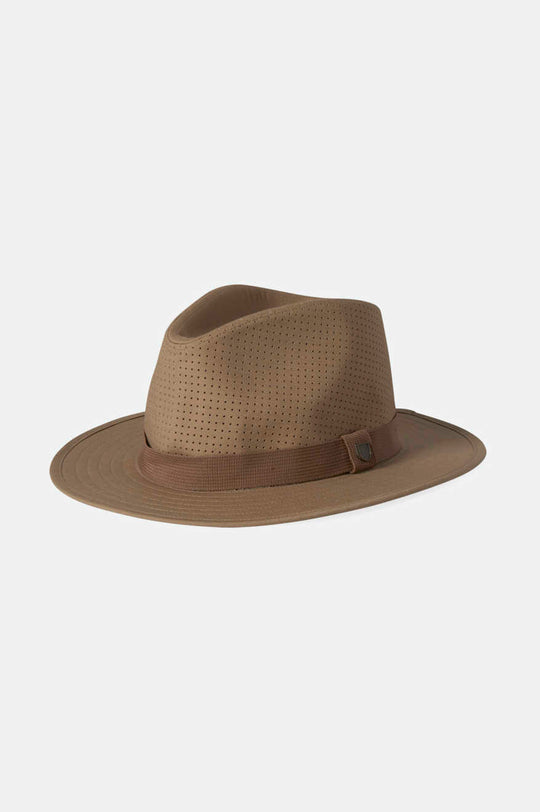 
       Brixton Messer Coolmax Fedora - Khaki
     