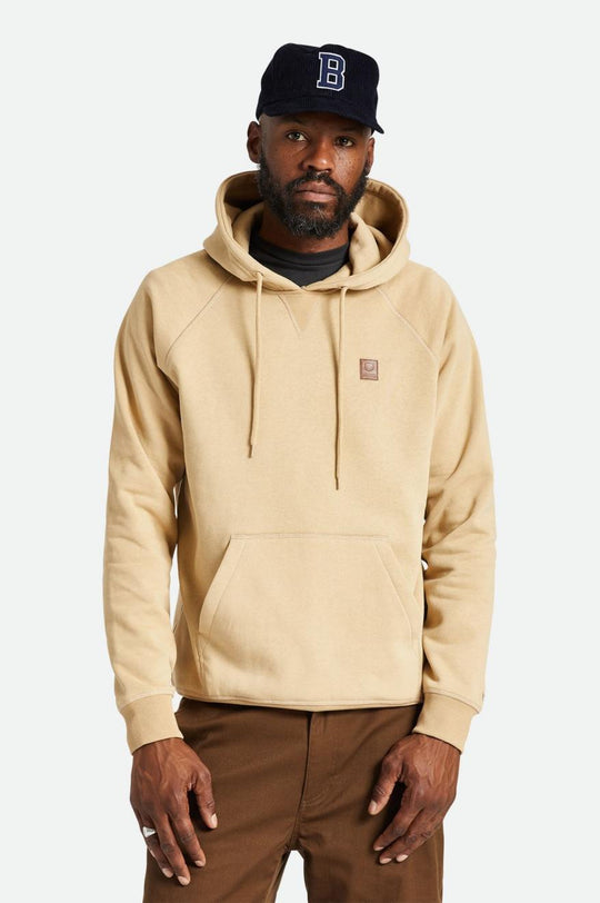 
       Brixton Builders Water Resistant Heavyweight Fleece Hood - Sand
     